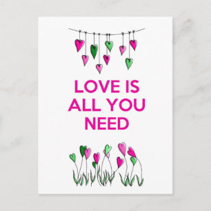 Love is all You Need.jpg Postcard
