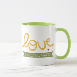 love is all you need mug