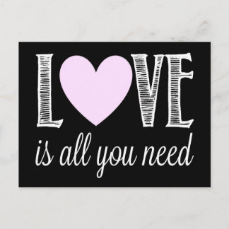 Love is All You Need Postcard