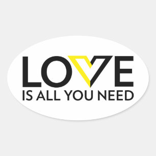 Love is All You Need Sticker
