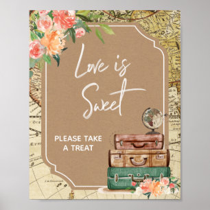 Love is an Adventure Bridal Shower Poster