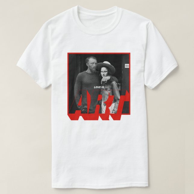 Love Is Art T-Shirt (Design Front)
