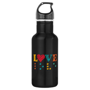 Love Is Blind Braille 532 Ml Water Bottle