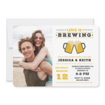 Love Is Brewing Brewery Couple's Wedding Shower