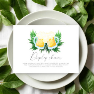 Love is brewing bridal shower Display shower Enclosure Card