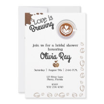Love is Brewing Bridal Shower Invitation