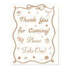 Love is Brewing Coffee Bridal Shower Favour