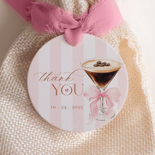 Love is Brewing Coffee Bridal Shower Favour Tags