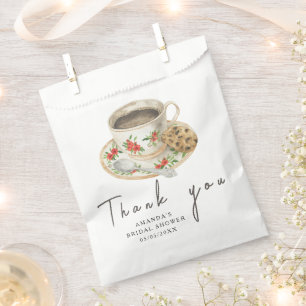 Love is brewing Coffee Bridal shower Thanks Favour Bags