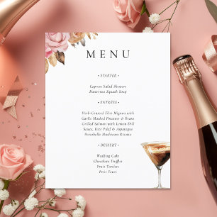 Love is Brewing Espresso Bridal Shower Menu