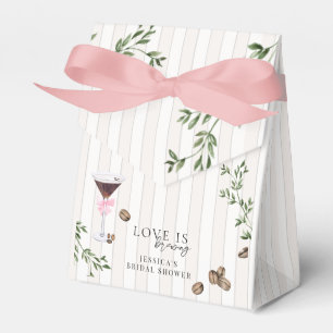 Love is Brewing   Espresso Martini Bridal Shower Favour Box