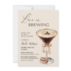 Love is Brewing Espresso Martini Bridal Shower