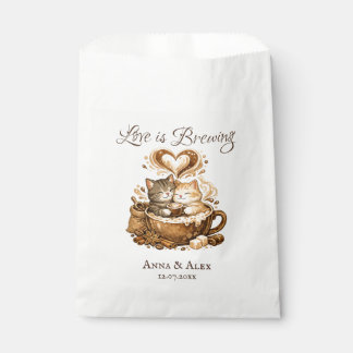 Love is Brewing Favour Bags