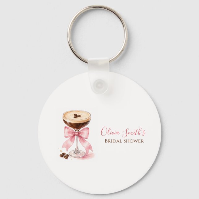 Love is Brewing Keychain  (Front)