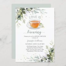 Love is brewing Tea Party Bridal Shower