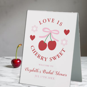 Love Is Cherry Sweet Bridal Shower