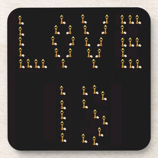 Love Is Coaster (Front)