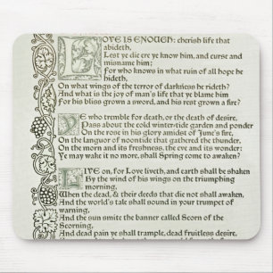 Love is enough, 1897 mouse mat