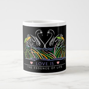 Love is Essence of Life Large Coffee Mug