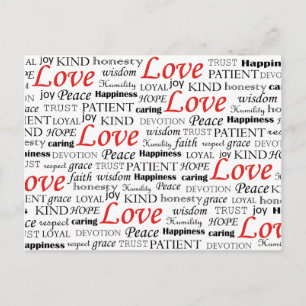Love is Everything Postcard