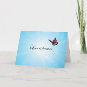 Love is Forever Butterfly Card