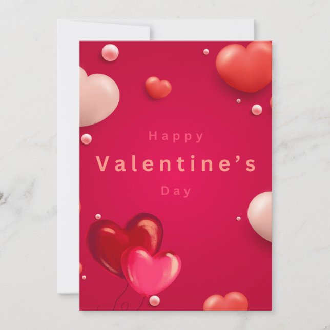 Love Is Found in Small Gestures,Valentine Day Card (Front)