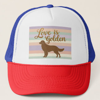 Love is Golden Trucker Hat