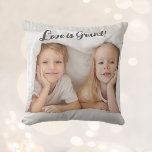 Love is Grand! Grandkids throw Pillow<br><div class="desc">Great grandparent gift!</div>