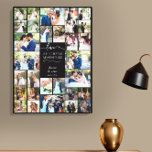 Love is Greatest Adventure Wedding Photo Collage Canvas Print<br><div class="desc">Wedding photo collage canvas lettered with "Love is the Greatest Adventure" and further personalised with the bride and groom names and wedding date. Photo collage template automatically displays your wedding pictures in vertical horizontal and square formats. Design is shown in black and white - if you want to change the...</div>