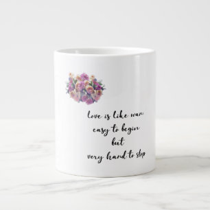 love is hard to stop Speciality Mug
