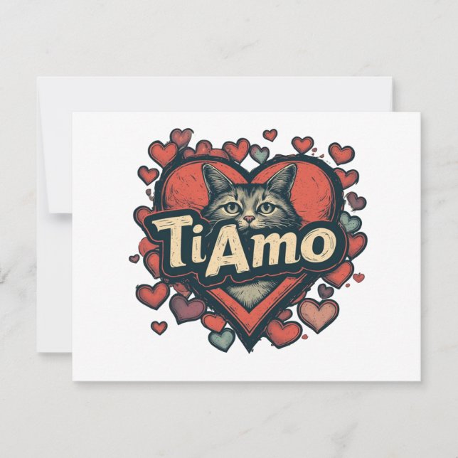Love is here card (Front)