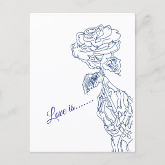 Love Is.... Holiday Postcard