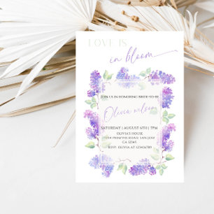 Love Is in Bloom Bridal Shower-Floral Garden Theme Invitation