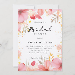Love is in Bloom Bridal Shower Invitation