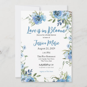 Love is in Bloom Bridal Shower Invitation