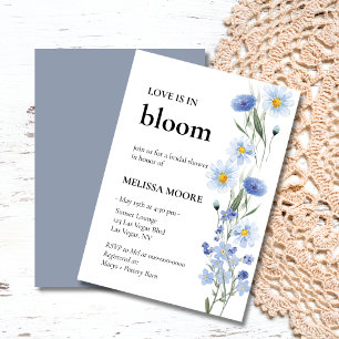 Love Is In Bloom Bridal Shower Invitation
