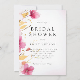 Love is in Bloom Bridal Shower Invitation