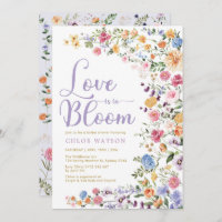 Love is in Bloom | Chic Wildflower Bridal Shower