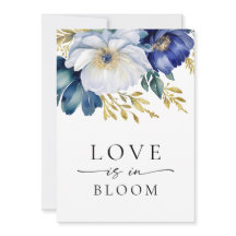 Love is in Bloom Floral Bridal Shower Invitation