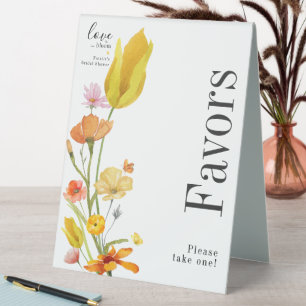 Love is in Bloom Spring Bridal Shower Favours