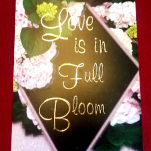 Love Is In Full Bloom Wedding