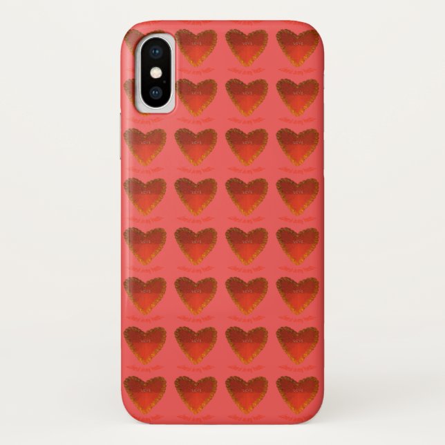Love is in My Heart Case-Mate iPhone Case (Back)