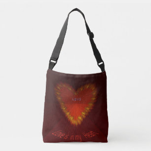 Love is in My Heart Crossbody Bag