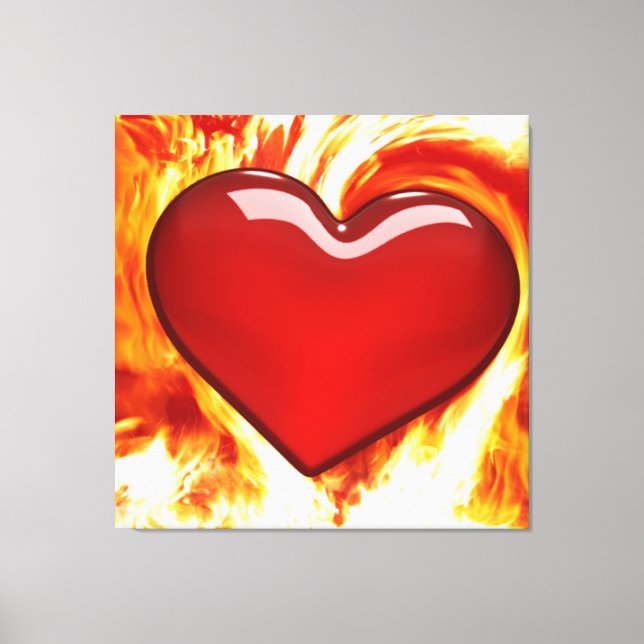Love is in the air 1. canvas print (Front)