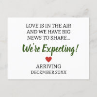 Love is in the air and we have big news pregnancy