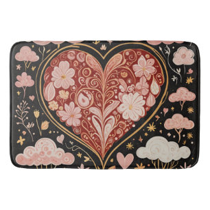 Love is in the Air Bath Mat