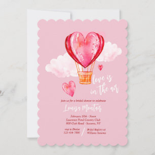 Love is in the Air Bridal Shower Invitation