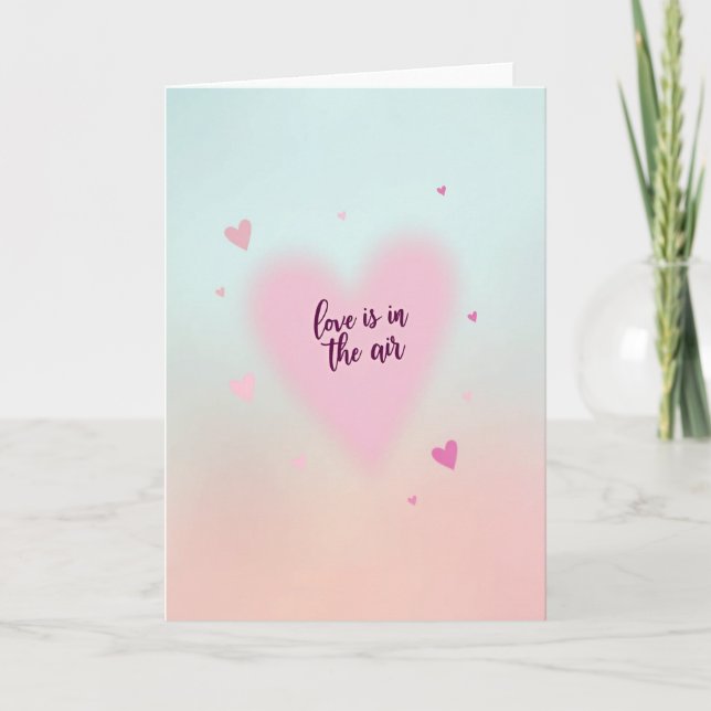 Love Is In The Air Card (Front)