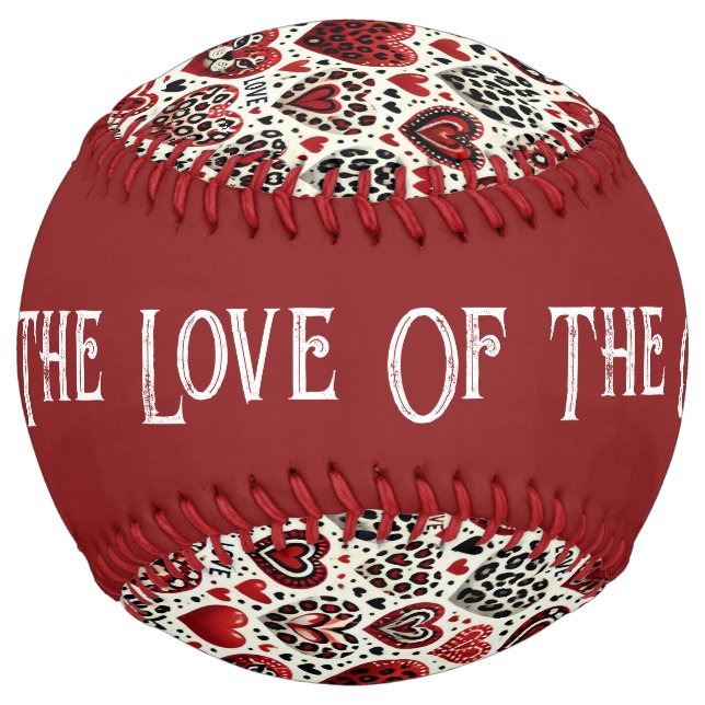 Love Is In The Air (Customise) Softball (Back)