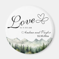 Love is in the Air Elegant Wedding favour